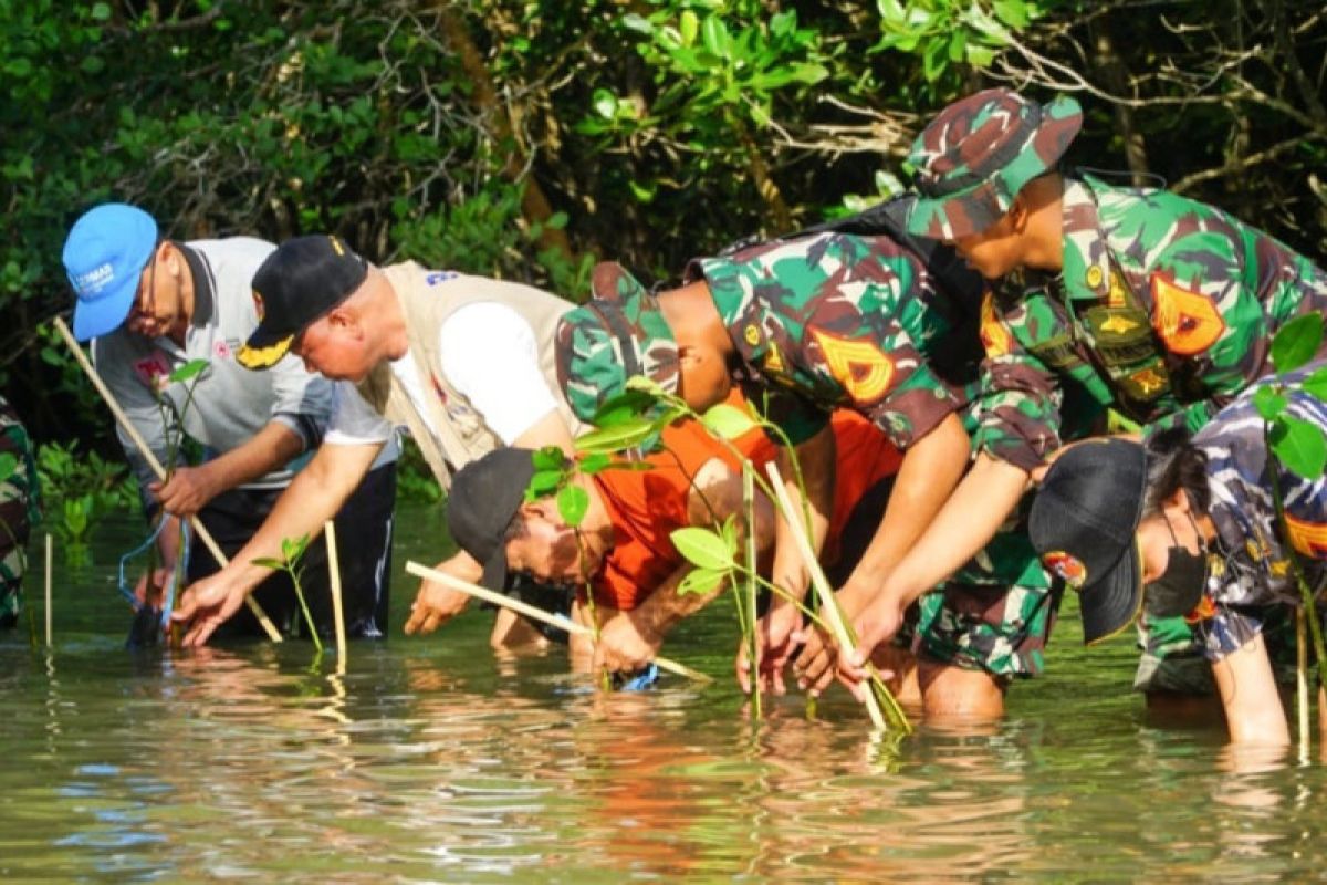 Pemkab menghijaukan kawasan Ekas Lombok Timur