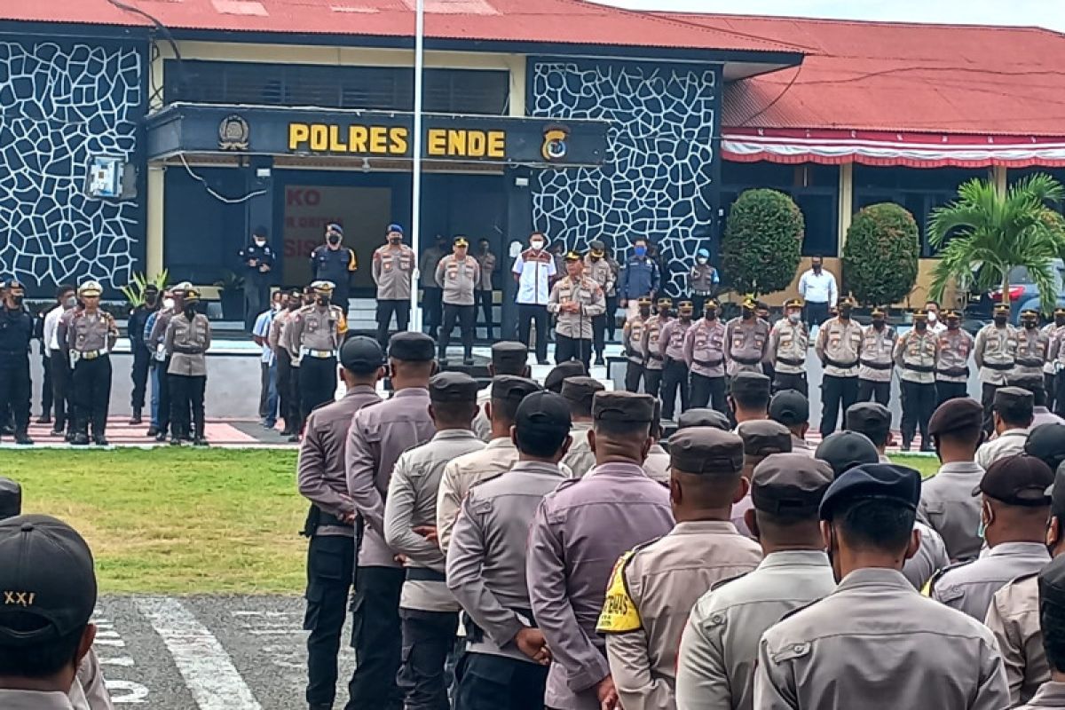 Sebanyak 650 personel gabungan amankan kunjungan Presiden di Ende