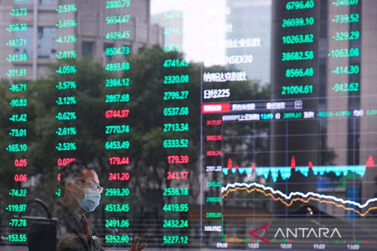 Saham China dibuka beragam, indeks Shanghai terkerek 0,05 persen