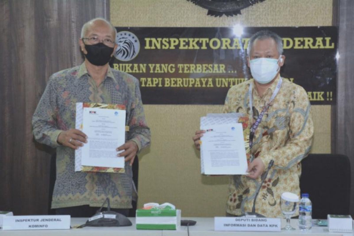 Kominfo dan KPK kerja sama untuk aduan tindak pidana korupsi