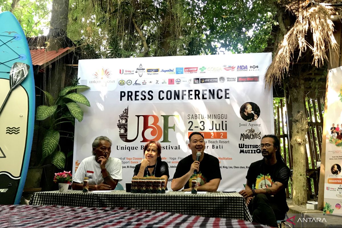 UBF 2022 gelar festival yoga dan "stand up paddle" di Sanur