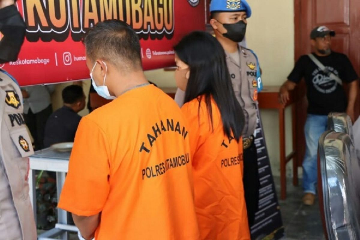 Polres Kotamobagu tangkap Pasutri  buat laporan palsu