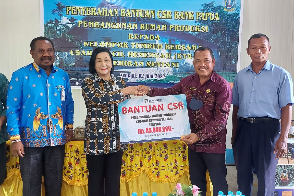 Bank Papua harap bantuan kepada KTB-UKM dapat tingkatkan produksi