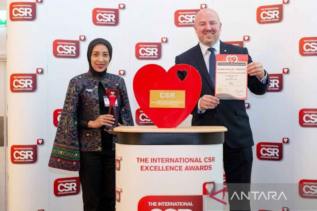 Pertamina Plaju raih penghargaan internasional CSR di London