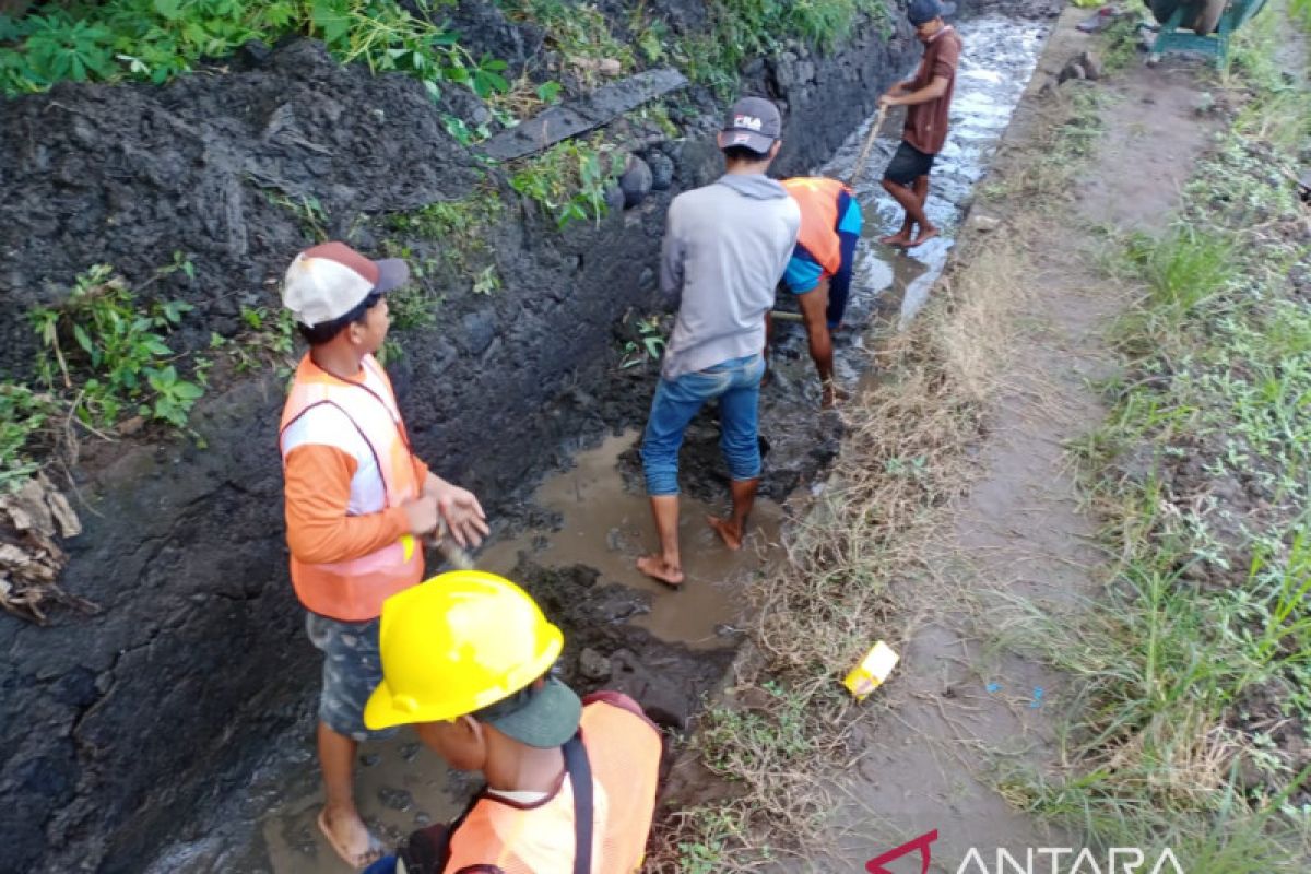 Pemprov Sulsel rehabilitasi saluran irigasi di Soppeng