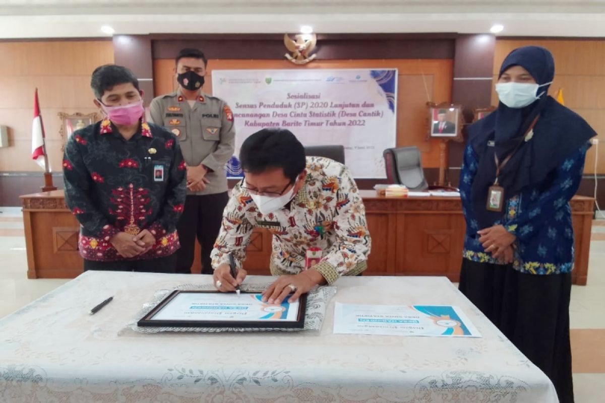 Desa Haringen di Bartim jadi percontohan Desa Cantik 2022