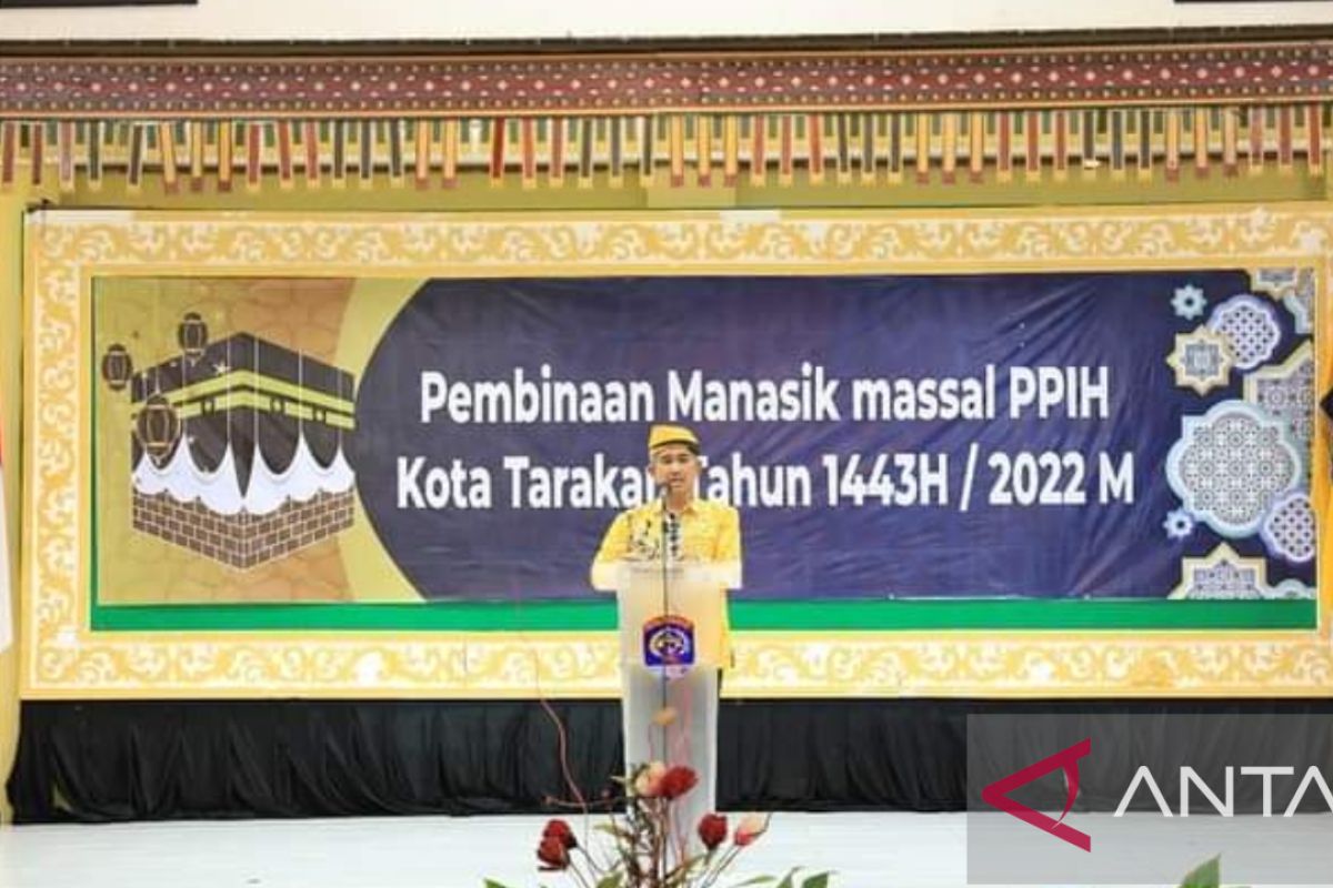 Jamaah calon haji Tarakan diminta menjaga nama baik bangsa