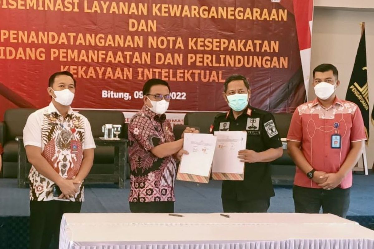 Kemenkumham Sulut gelar diseminasi layanan kewarganegaraan di Bitung