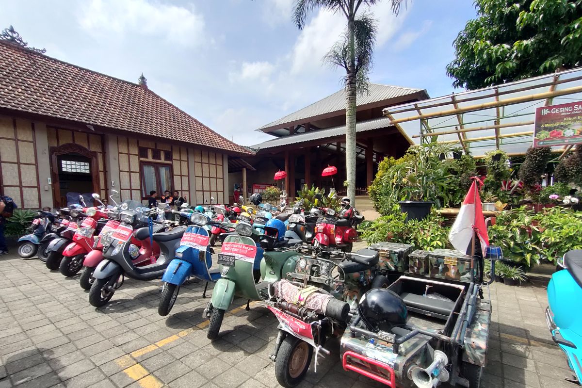 Vespa World Days Bali jadi tempat berkumpulnya pencinta Vespa dunia