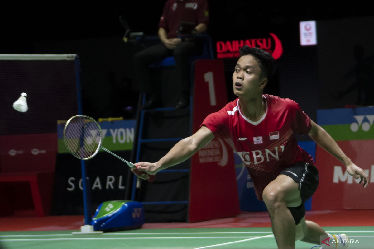 Indonesia Open 2022 - Hasil tunggal putra babak 16 besar