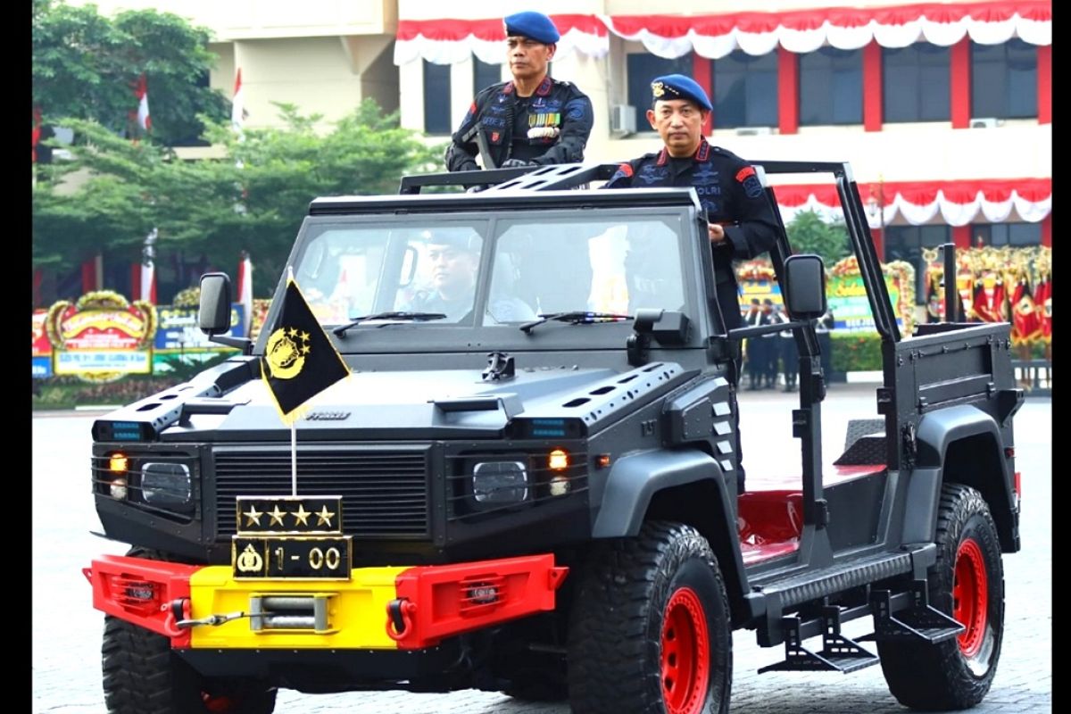 Resmikan Penguatan Struktur Korbrimob Polri, Kapolri: Siap Hadir Berikan Pelayanan Terbaik