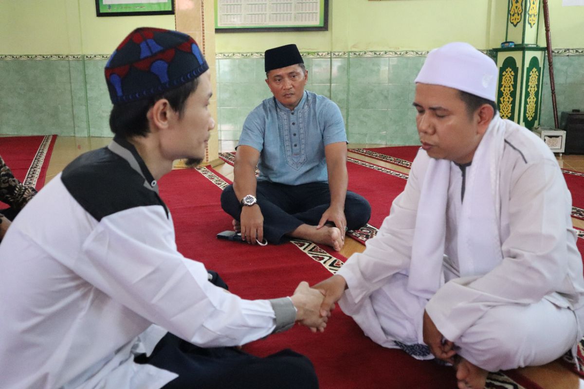 Seorang warga binaan Lapas Tembilahan masuk Islam