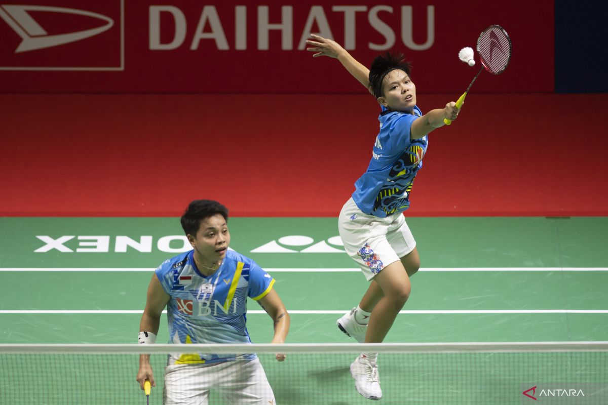 Apriyani/Fadia singkirkan peringkat satu dunia di Malaysia Open