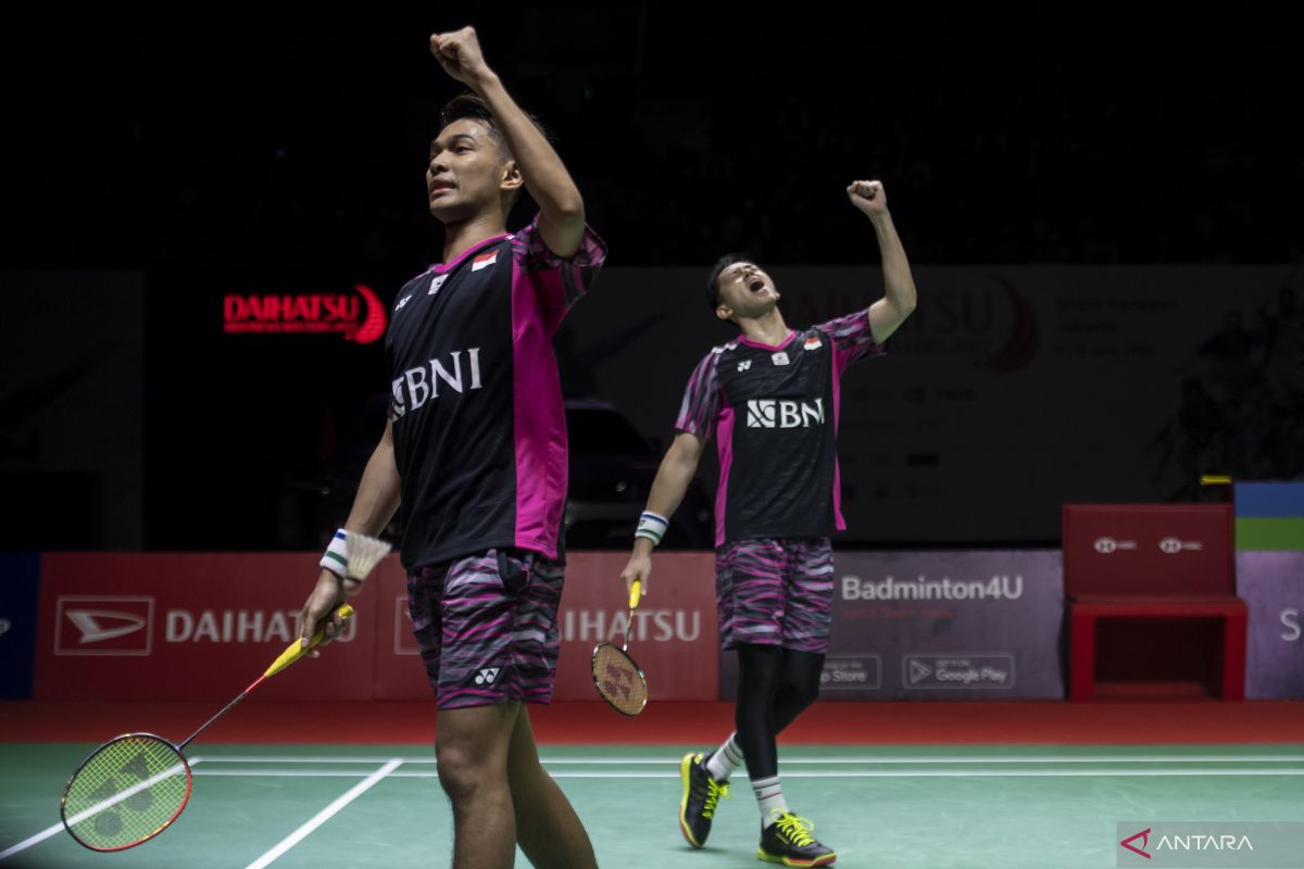 Dua wakil Indonesia lawan China di final Indonesia Masters 2022