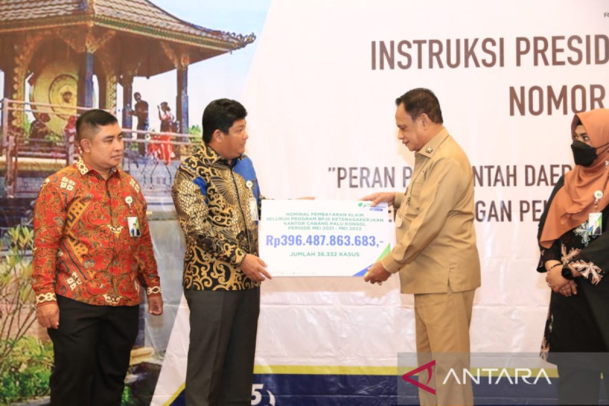 BPJAMSOSTEK  ingatkan Pemda Sulteng implementasikan Inpres No.2/2021