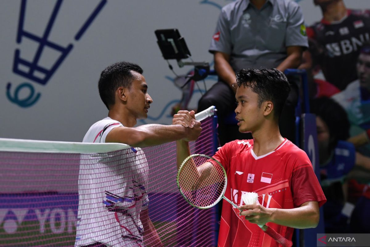 Indonesia Open 2022 - Hasil tunggal putra hari pertama