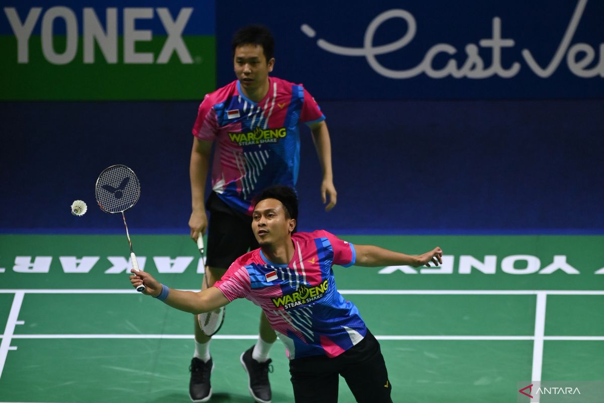 Bulu tangkis: Fajar/Rian dan Ahsan/Hendra kompak kantongi kemenangan awal