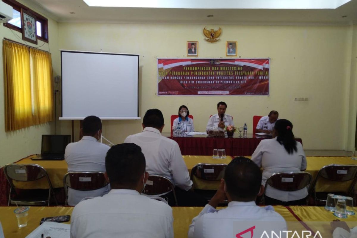 Imigrasi Maumere terima pendampingan dari Ombudsman NTT