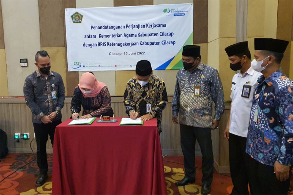 BPJAMSOSTEK Cilacap dan Kemenag bersinergi lindungi pekerja