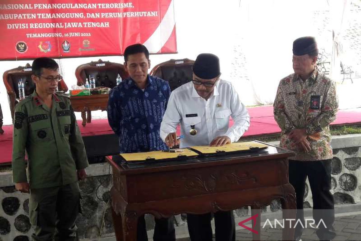 BNPT, Pemkab Temanggung, Perhutani sepakati bangun Kawasan Terpadu Nusantara