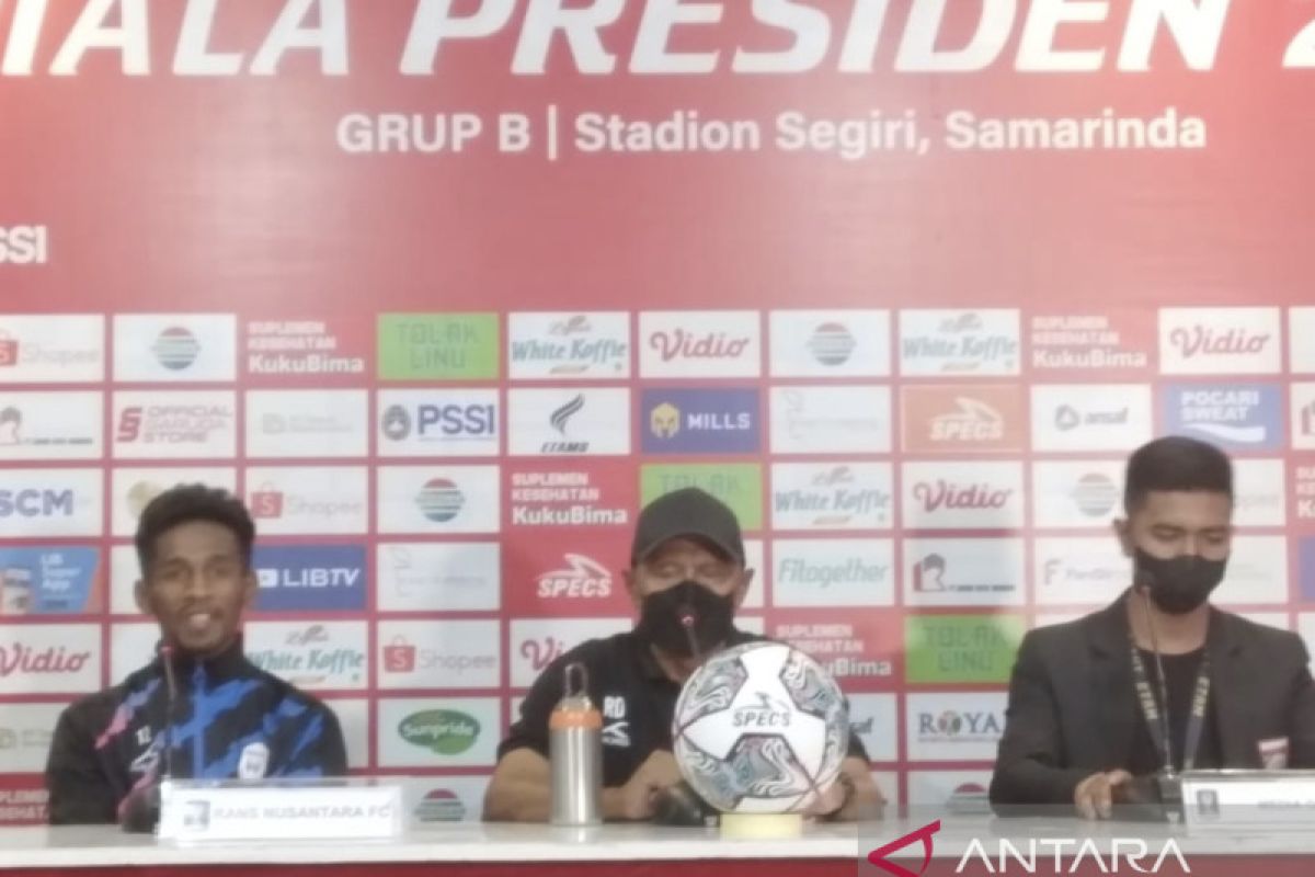 RD puji disiplin pemain RANS Nusantara  serangan Madura United