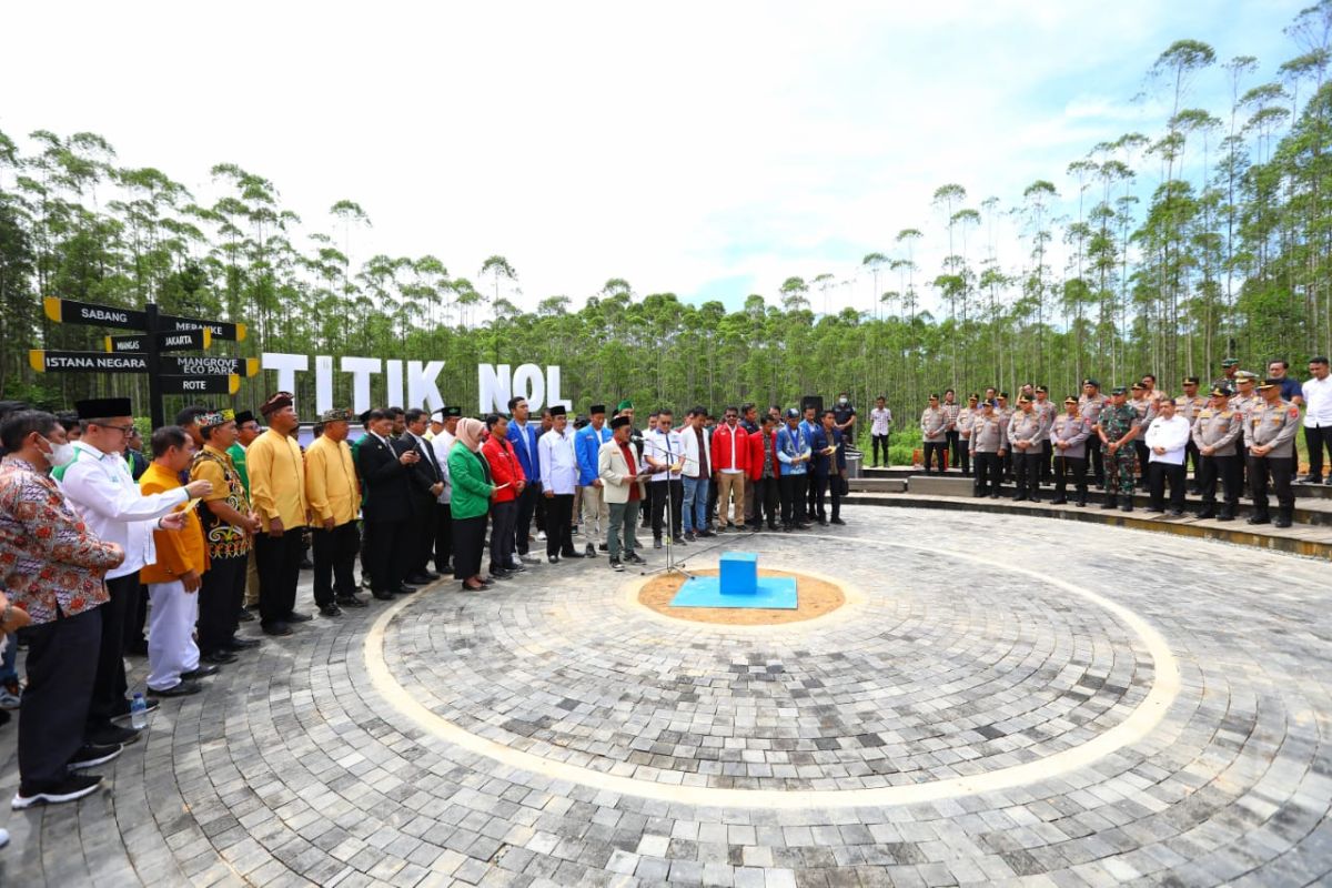 51 elemen pemuda, mahasiswa dan buruh kawal pembangunan IKN