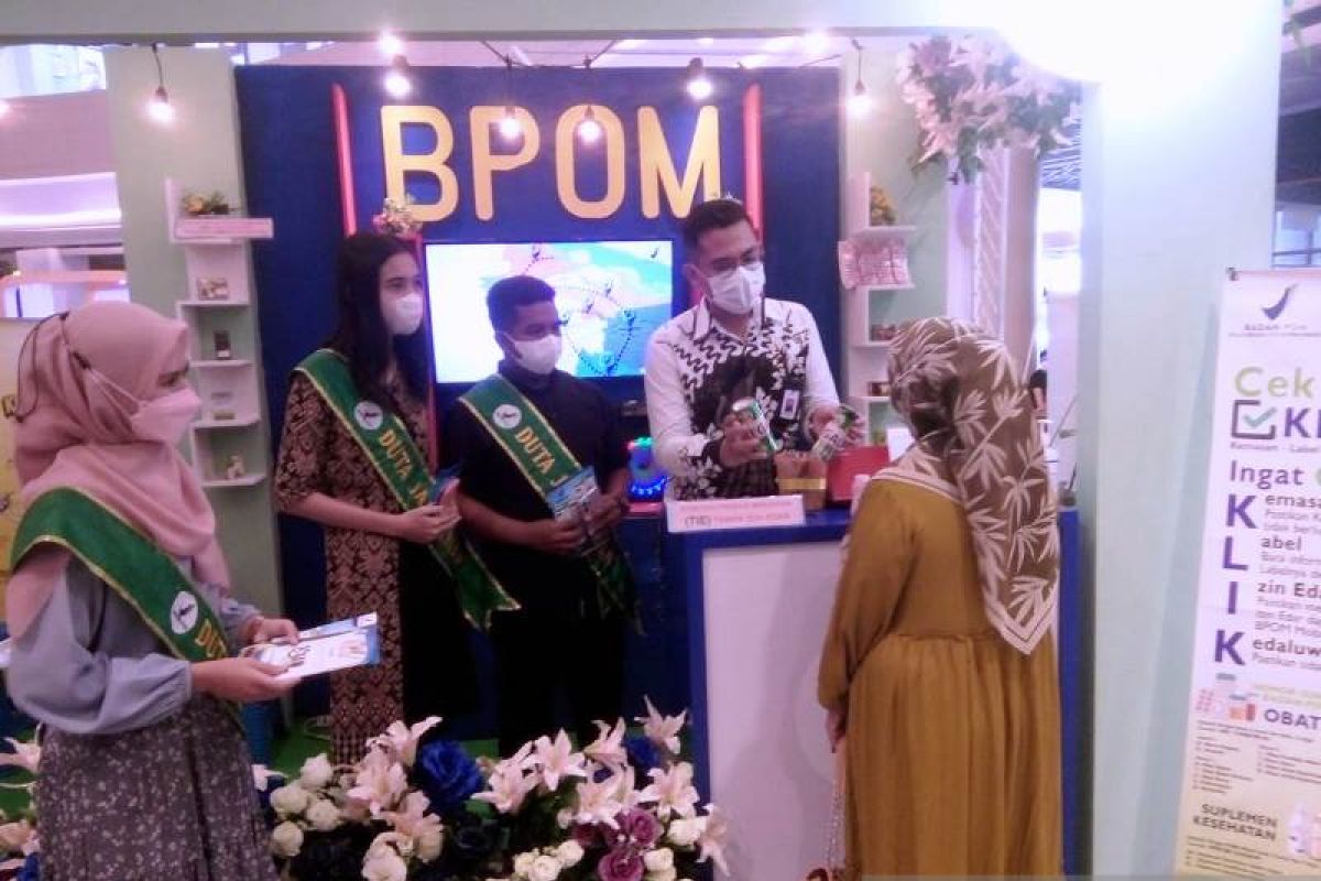 Pengunjung capai 692 orang BBPOM di Pekanbaru, juara I stand favorit