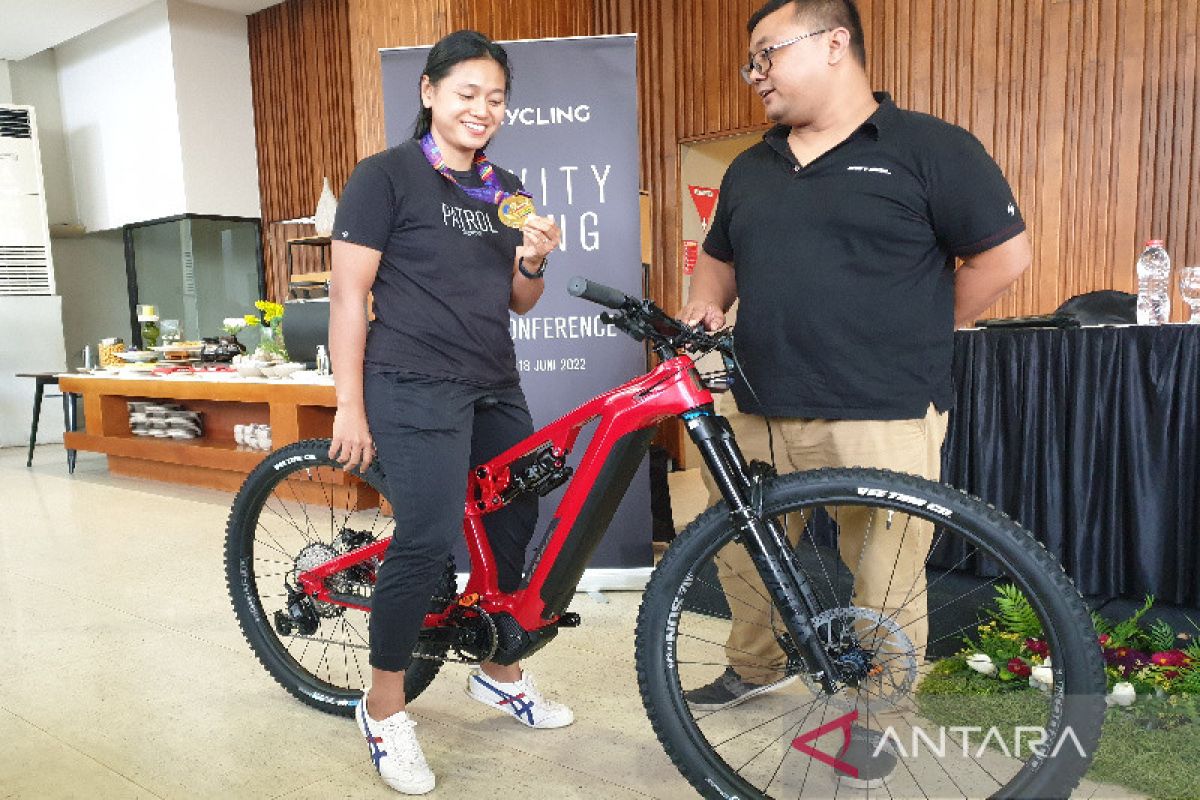 Totalitas Tiara Andini atlet downhill terbaik se-Asia