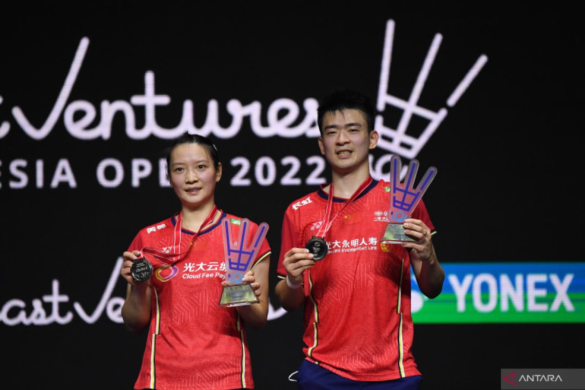 China borong dua gelar di Indonesia Open 2022