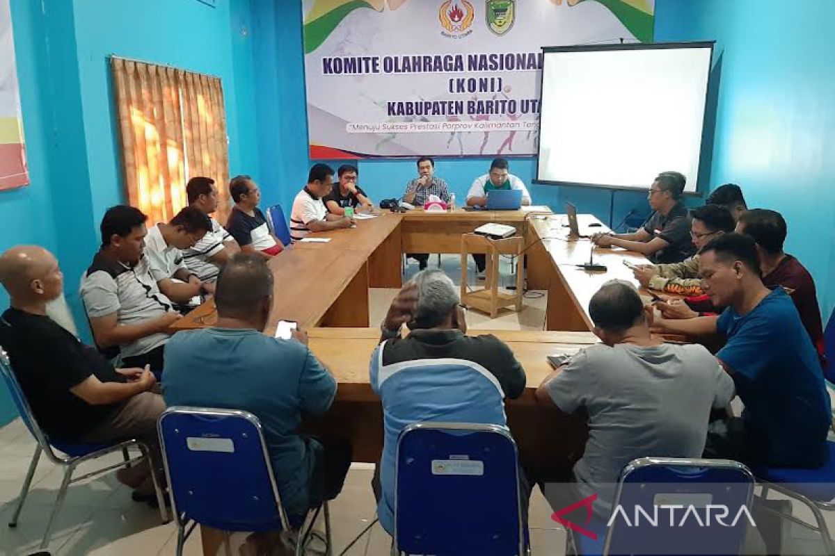 KONI  Barito Utara mantapkan persiapan pembukaan Porkab