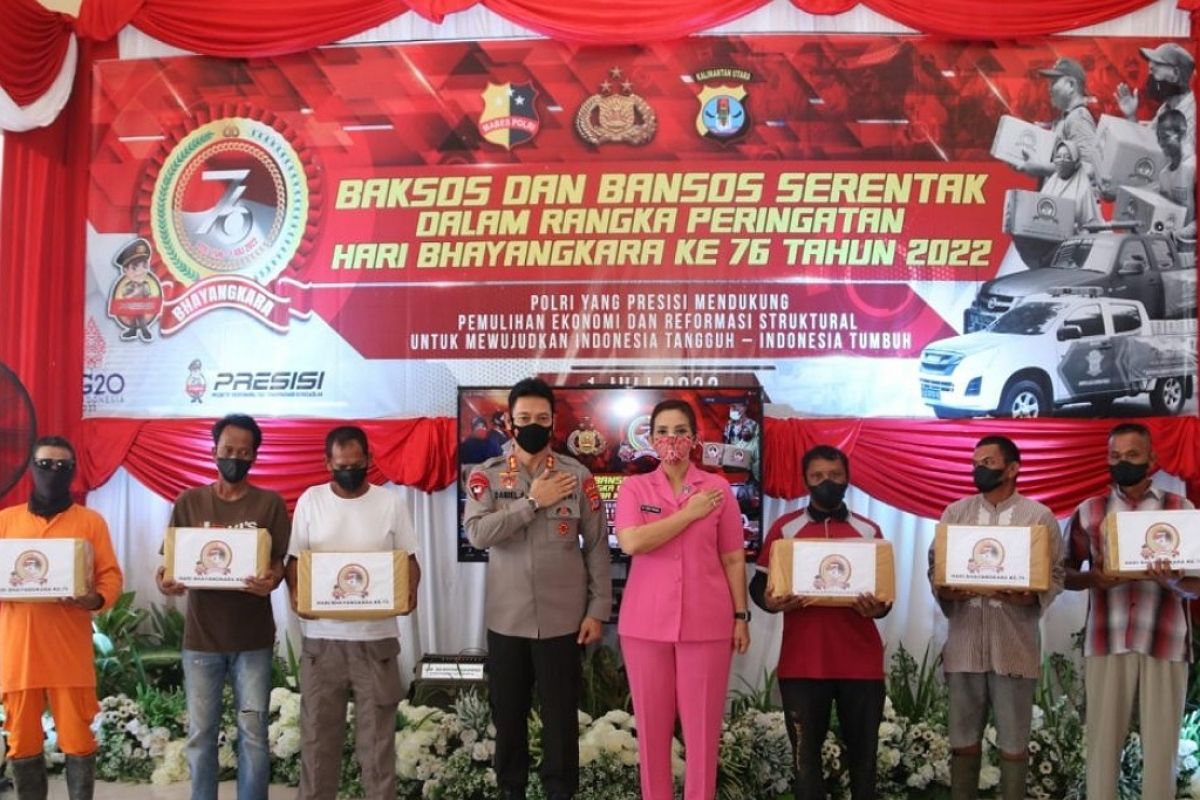 Bakti Sosial Religi dan Bantuan Sosial Dalam Rangka HUT Bhayangkara ke -- 76