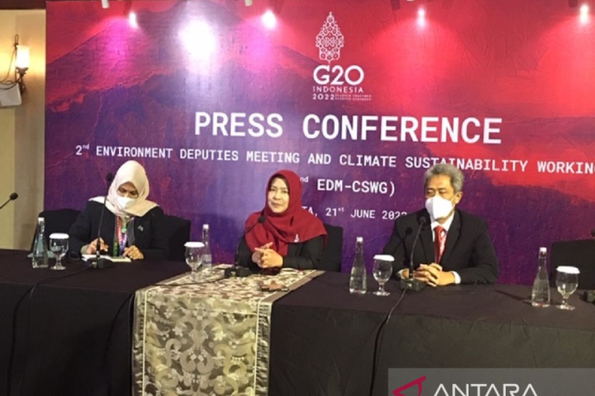 Pertemuan ke-2 EDM-CSWG G20 hasilkan dokumen terkait lingkungan