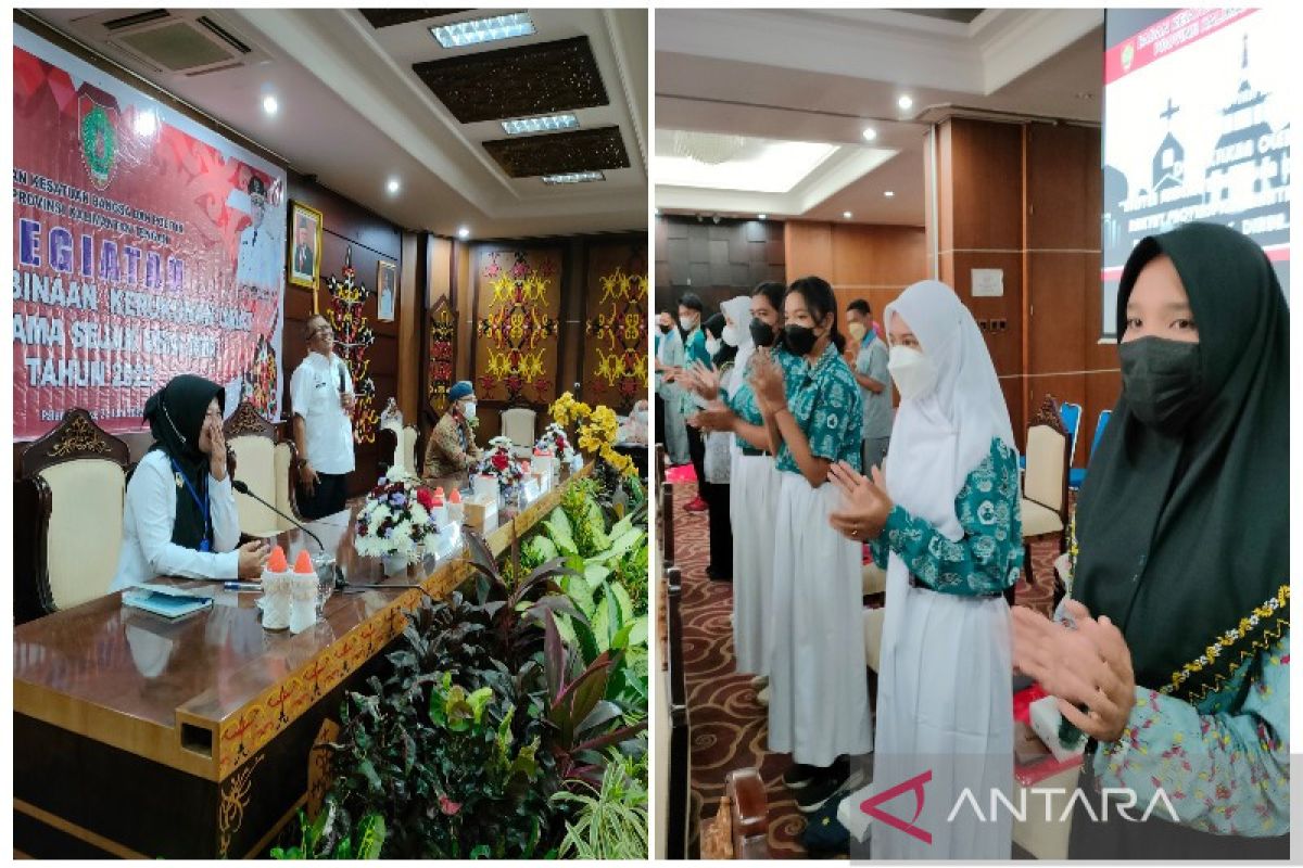 Tingkatkan Kerukunan beragama, Pemprov Kalteng beri pemahaman ke generasi muda