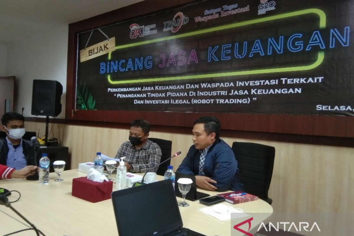 OJK dan Polda Sulawesi Tenggara sinergi berantas investasi ilegal