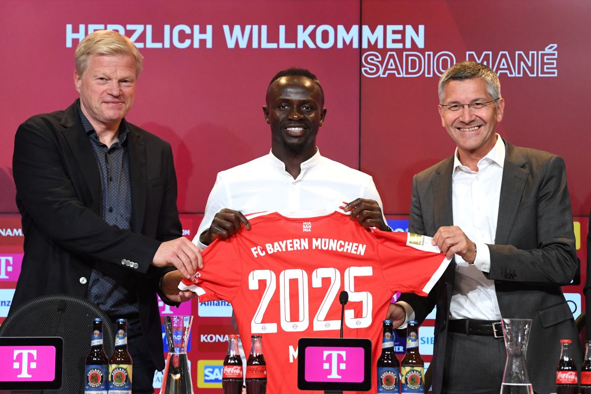 Kontrak Sadio Mane di Bayern Muenchen hingga 2025