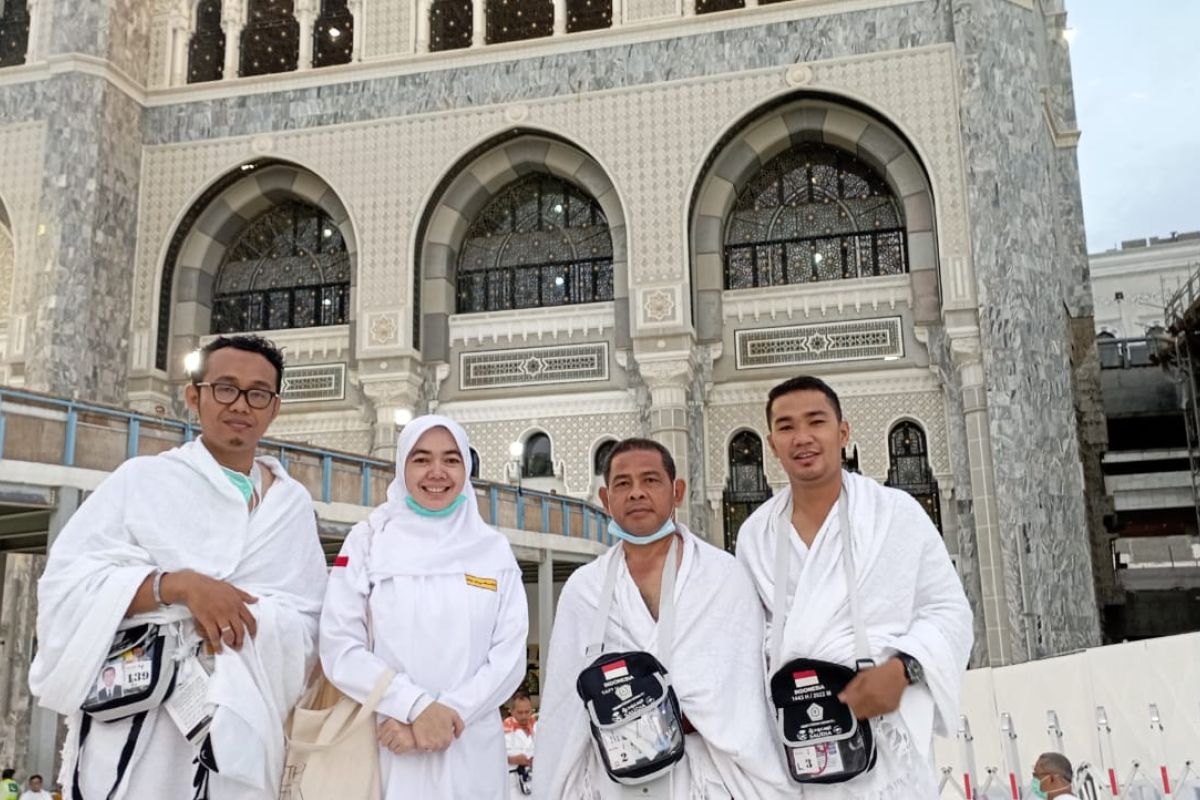 Kloter delapan, JCH asal Kabupaten Bengkalis sampai di Jeddah