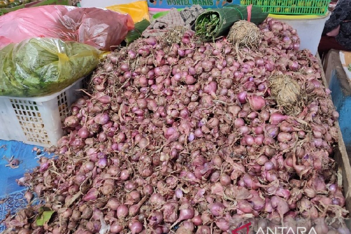 Harga bawang merah di Jayapura naik jadi Rp80 ribu per kilo gram