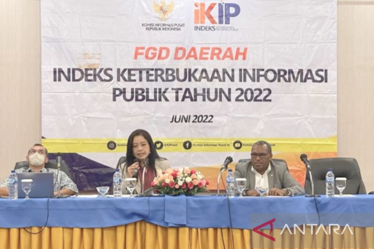 Turun 62,24 skor Indeks keterbukaan informasi publik Papua