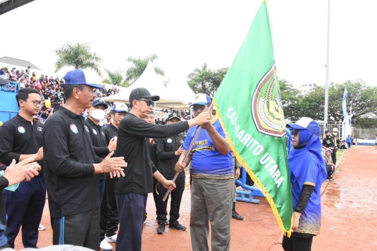 Bupati harapkan kontingen Popprov Barito Utara raih hasil maksimal