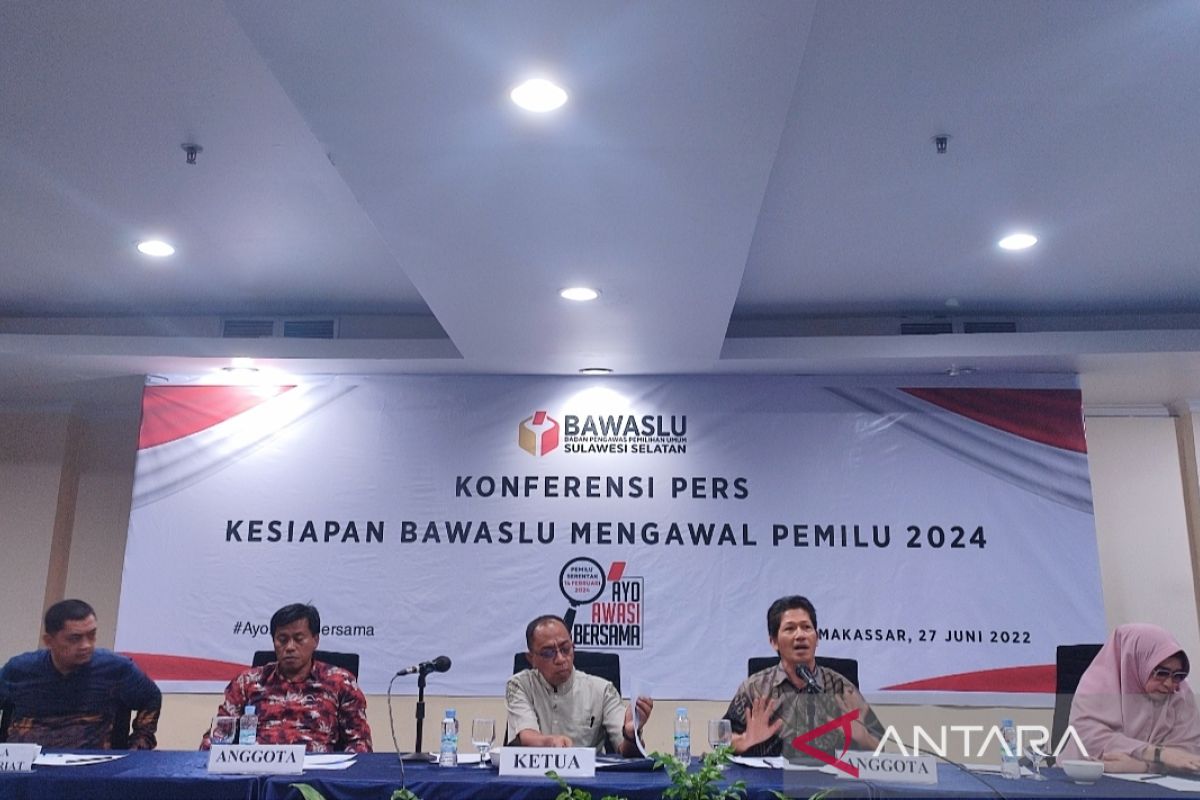 Bawaslu Sulsel siapkan langkah pencegahan pelanggaran Pemilu 2024