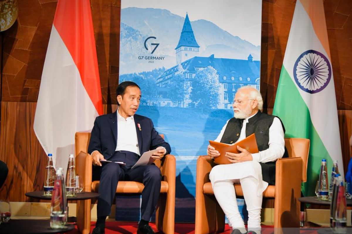 Presiden Jokowi dan PM India bertemu bahas kerja sama pangan