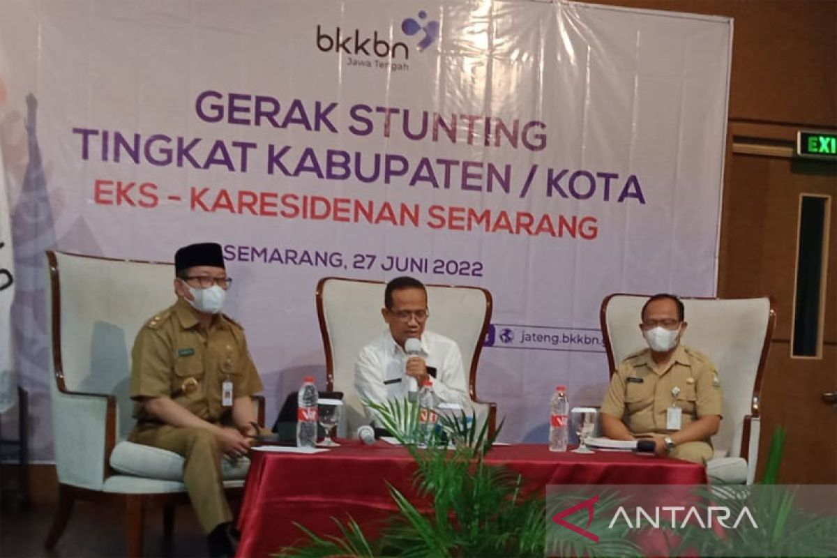 Percepat penurunan, BKKBN gelar Gerak Stunting tingkat kab/kota