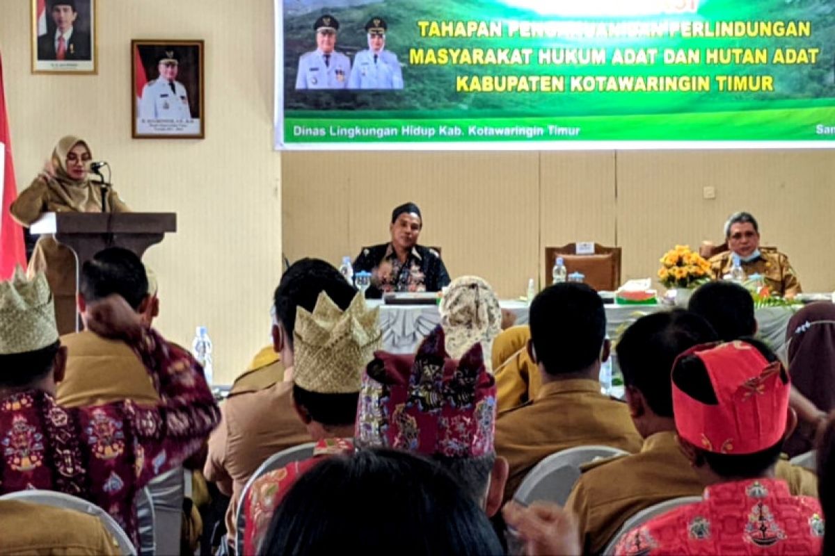 Sudah ada 10 usulan Masyarakat Hukum Adat di Kotim