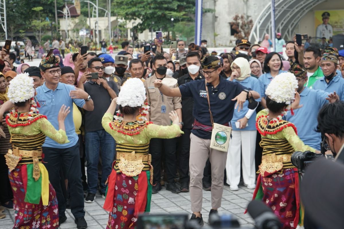 Kunjungan warga ke Taman Loang Baloq naik setelah menjadi wisata digital