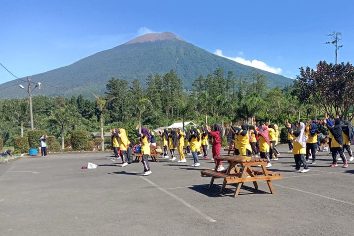 Desa Wisata Lembah Asri Serang Purbalingga tetap ramai dikunjungi