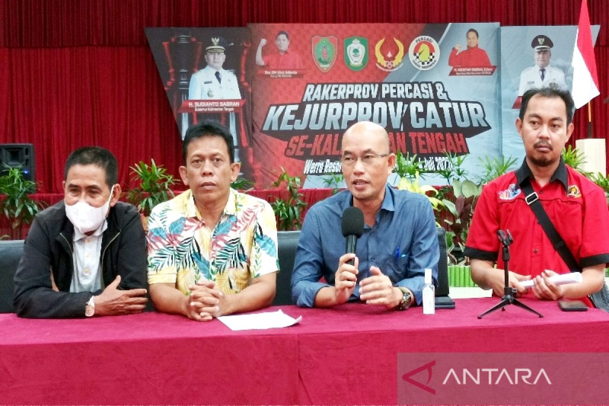 Ratusan pecatur ramaikan Kejurprov Catur Kalteng di Sampit