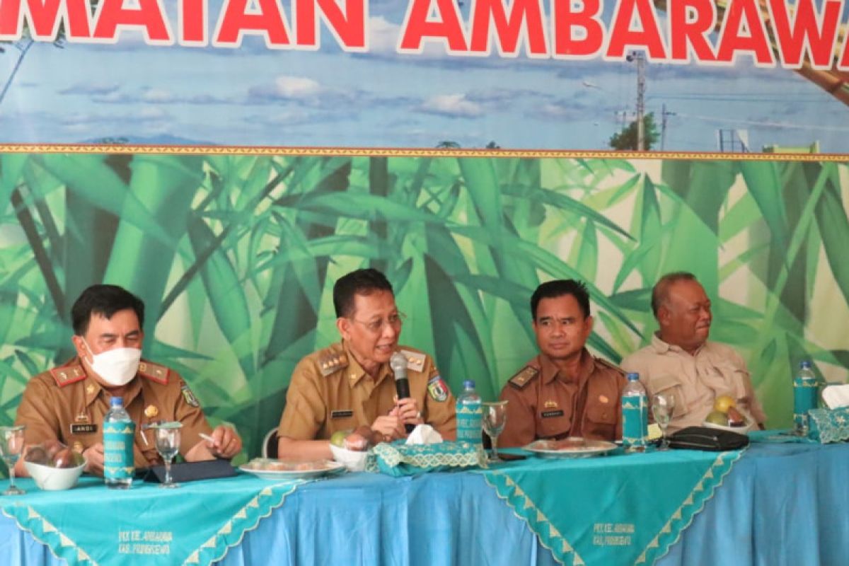 Pj Bupati Pringsewu kunjungi Kecamatan Ambarawa