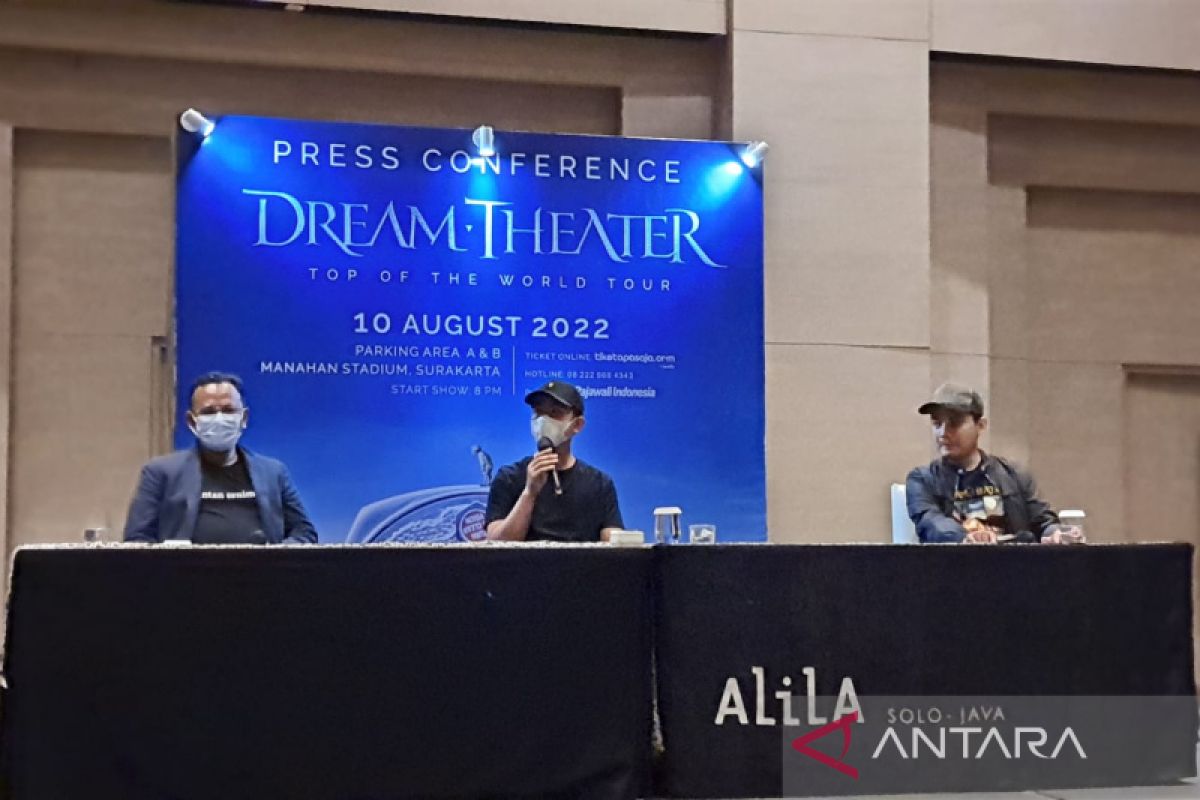 Dream Theater konser di Solo 10 Agustus