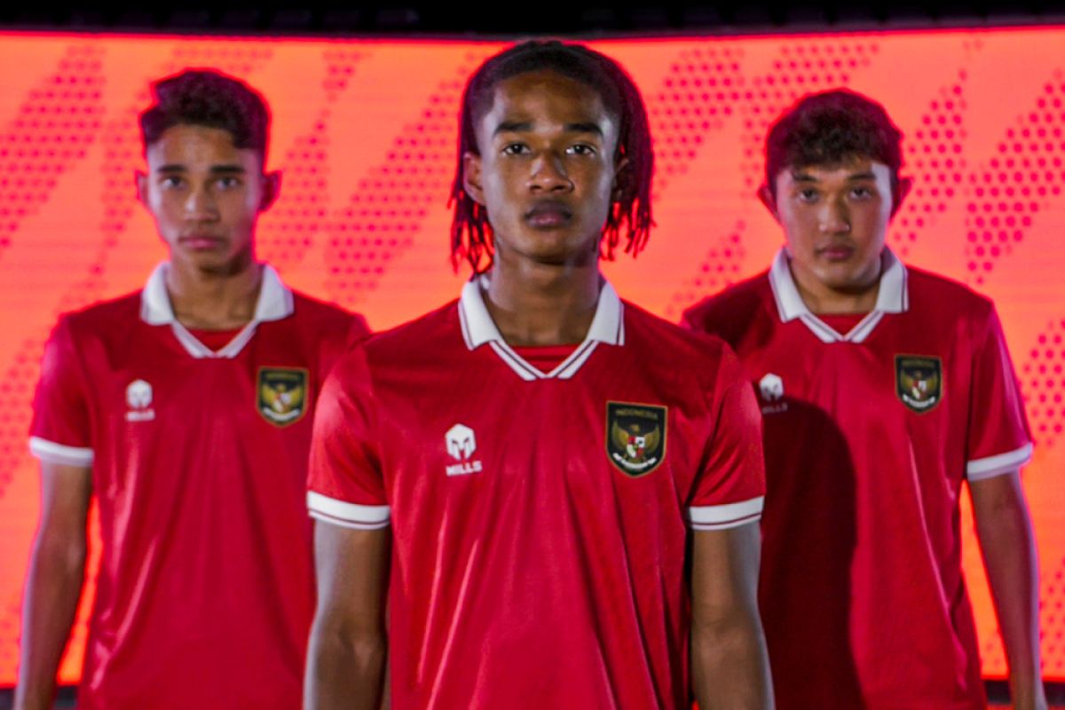 Seragam baru Timnas Indonesia akan dijual bebas