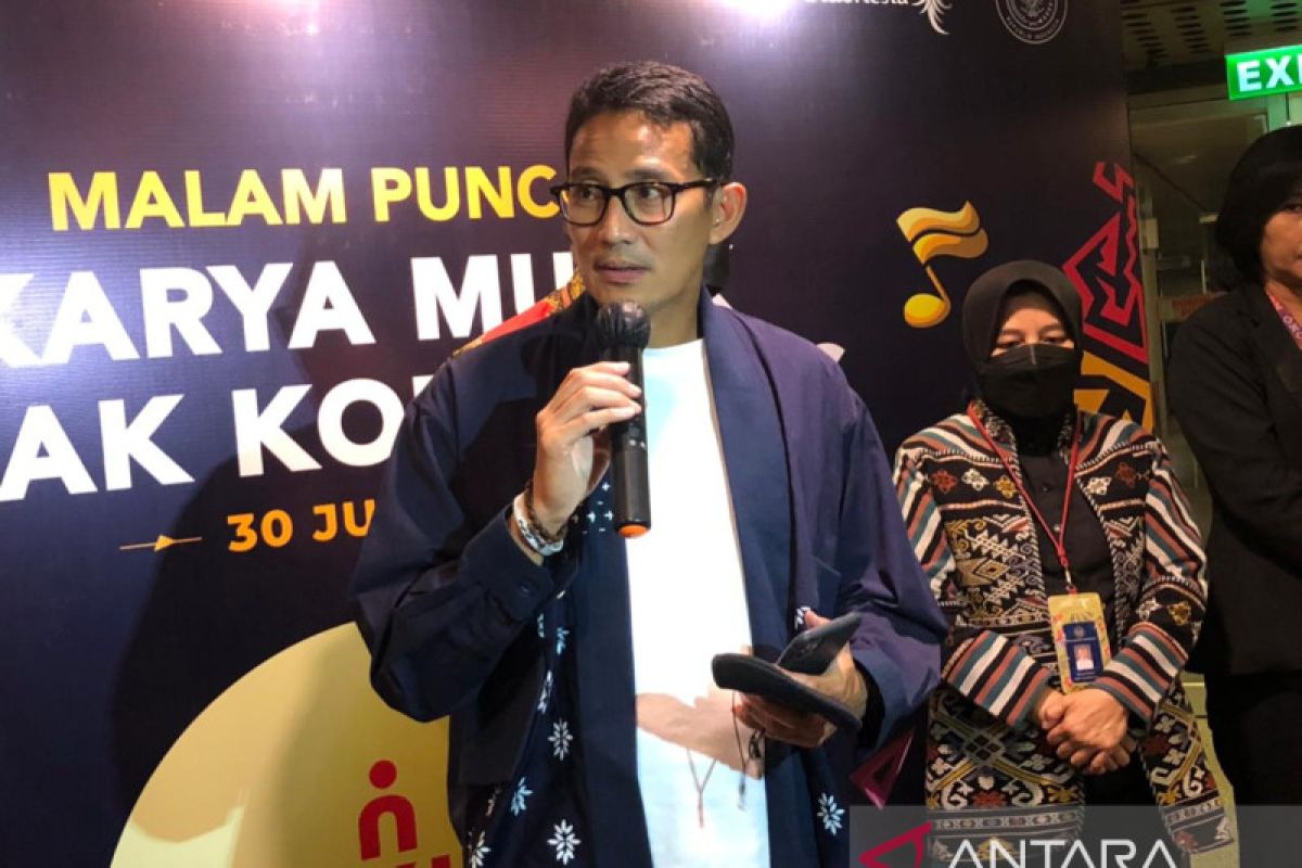 Sandiaga dukung kebangkitan industri musik setelah COVID-19